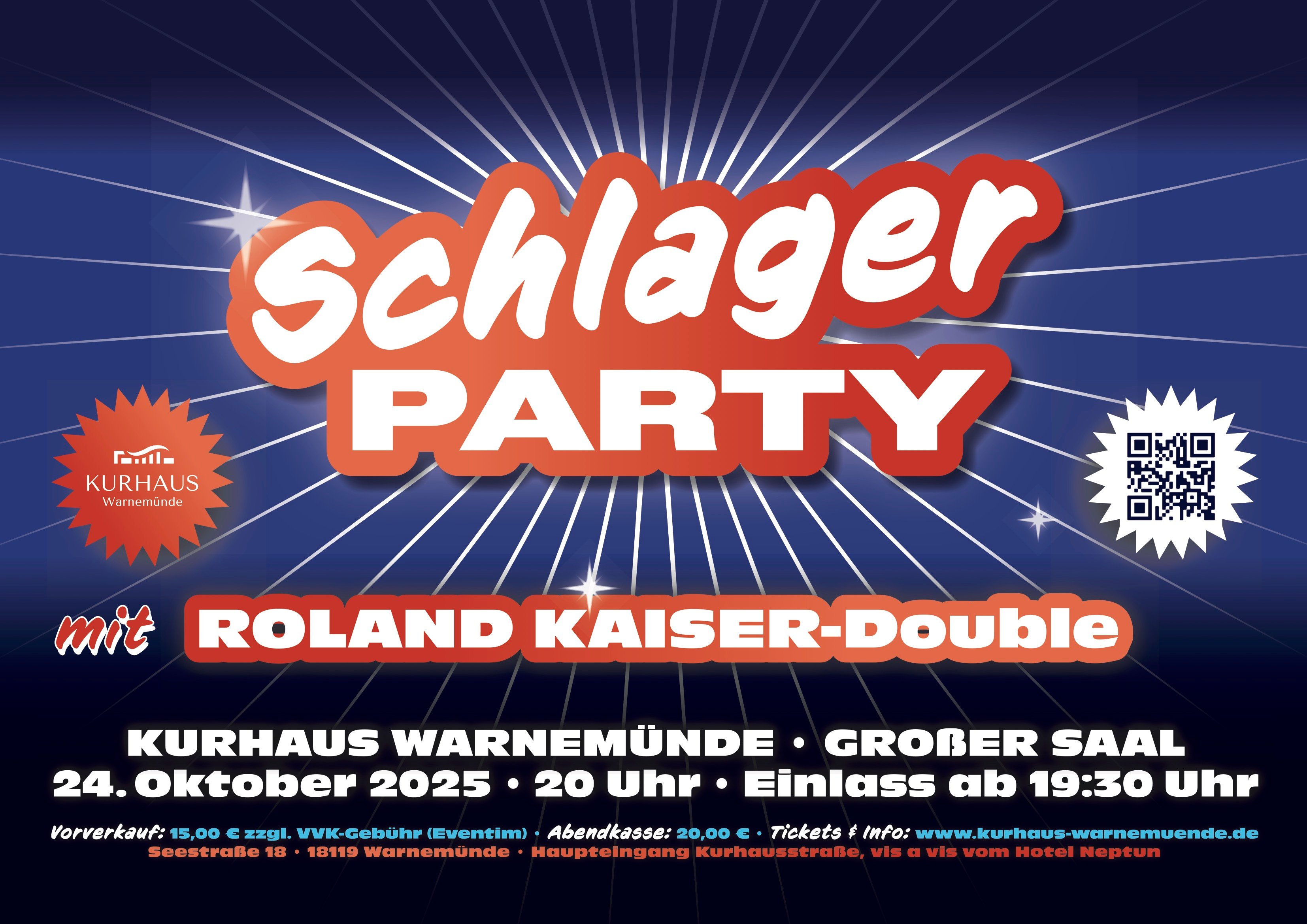 Schlagerparty_Roland Kaiser_Kurhaus Warnemünde
